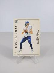 Will Levis #BS-17 Football Cards 2023 Panini Origins Blank Slate Prices