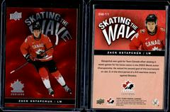 Zack Ostapchuk #SW-11 Hockey Cards 2023 Upper Deck Team Canada Juniors Skating the Wave Prices