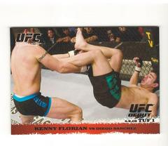 Kenny Florian, Diego Sanchez [Silver] Ufc Cards 2009 Topps UFC Round 1 Prices