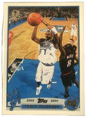 Tracy McGrady [1st Edition] Basketball Cards 2003 Topps Prices