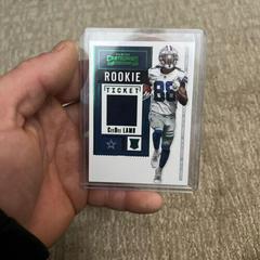 CeeDee Lamb Football Cards 2020 Panini Contenders Rookie Ticket Swatches Prices