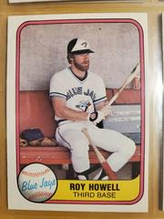 Roy Howell #417 Baseball Cards 1981 Fleer Prices