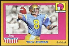 Troy Aikman [Gold Chrome] #76 Football Cards 2005 Topps All American Prices