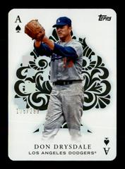 Don Drysdale [Black] #AA-60 Baseball Cards 2023 Topps Update All Aces Prices