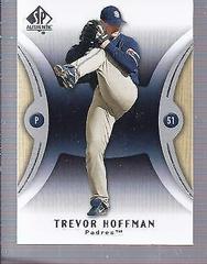 Trevor Hoffman #42 Baseball Cards 2007 SP Authentic Prices