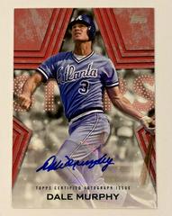 Dale Murphy [Red] #BSA-DMU Baseball Cards 2023 Topps Series 1 Stars Autographs Prices
