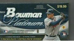 Blaster Box Baseball Cards 2011 Bowman Platinum Prices