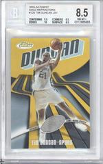 Tim Duncan [Jersey Gold Refractor] Basketball Cards 2003 Finest Prices