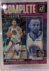 Stephen Curry [Purple Laser] #3 Basketball Cards 2022 Panini Donruss Complete Players Prices
