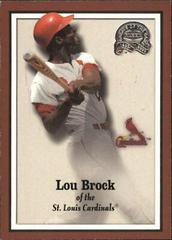 Lou Brock #73 Baseball Cards 2000 Fleer Greats Prices
