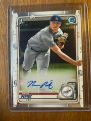 Ryan Pepiot Baseball Cards 2020 Bowman Chrome Prospect Autographs Prices