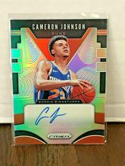 Cameron Johnson [Silver Prizm] #CJN Basketball Cards 2019 Panini Prizm Rookie Signatures Prices
