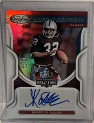 Marcus Allen #CCS-MA Football Cards 2022 Panini Certified Canton Signatures Prices