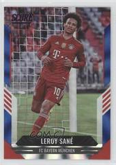 Leroy Sane [Blue Lava] Soccer Cards 2021 Panini Score FIFA Prices