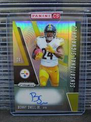 Benny Snell Jr. [Gold Prizm] #SE-BES Football Cards 2019 Panini Prizm Sensational Signatures Prices