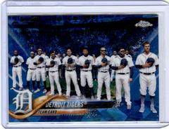 Detroit Tigers #8 Baseball Cards 2018 Topps Chrome Sapphire Prices