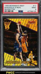 Shaquille O'Neal [Refractor] #17 Basketball Cards 1999 Bowman's Best Prices