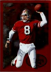 Steve Young [Red Siege] #1 Football Cards 1995 Panini Score Prices