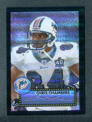 Chris Chambers [Black Refractor] #THC108 Football Cards 2006 Topps Heritage Chrome Prices