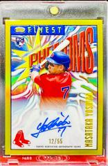 Masataka Yoshida [Autograph] #55 Baseball Cards 2023 Topps Finest Flashbacks Prices