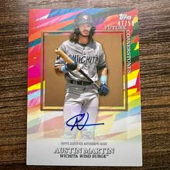 Austin Martin [Gold] Baseball Cards 2022 Topps Pro Debut Future Cornerstones Autographs Prices