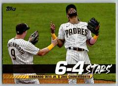 Jake Cronenworth, Fernando Tatis Jr. #TT-2 Baseball Cards 2022 Topps Turnin' Two 6-4 Stars Prices