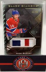 Nick Suzuki [Premium Relics ] Hockey Cards 2021 Upper Deck Black Diamond Prices