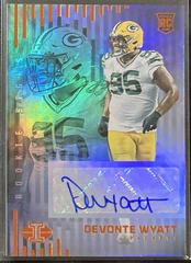 Devonte Wyatt #RS-DW Football Cards 2022 Panini Illusions Rookie Signs Prices