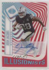 Josh Jacobs [Autograph Pink] #ILL-4 Football Cards 2021 Panini Illusions Illusionists Prices