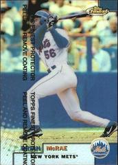 Brian McRae [Refractor] #13 Baseball Cards 1999 Finest Prices