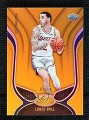 Lonzo Ball [Mirror Gold] #128 Basketball Cards 2019 Panini Certified Prices