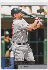 Kevin Youkilis #57 Baseball Cards 2009 Upper Deck Prices