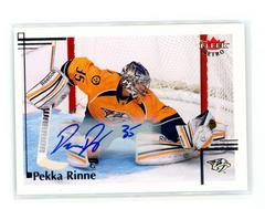 Pekka Rinne [Autograph] #47 Hockey Cards 2012 Fleer Retro Prices