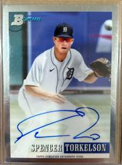 Spencer Torkelson #93PA-ST Baseball Cards 2021 Bowman Heritage Chrome Prospect Autographs Prices