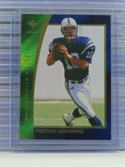 Peyton Manning #42 Football Cards 2000 Collector's Edge Odyssey Prices