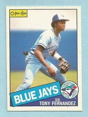 Tony Fernandez #48 Baseball Cards 1985 O Pee Chee Prices