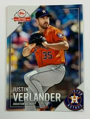 Justin Verlander Baseball Cards 2019 Topps National Baseball Card Day Prices