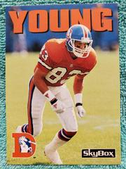 Michael Young Football Cards 1992 Skybox Impact Prices