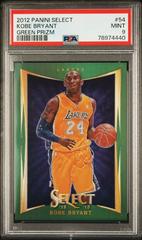 Kobe Bryant [Green Prizm] Basketball Cards 2012 Panini Select Prices