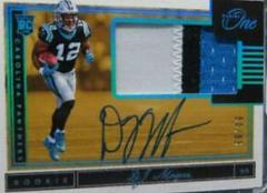 DJ Moore [Patch Autograph Blue] #7 Football Cards 2018 Panini One Prices