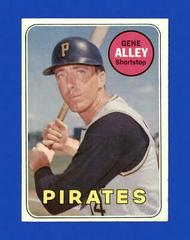 Gene Alley #436 Baseball Cards 1969 Topps Prices