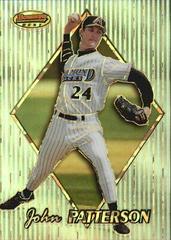 John Patterson [Atomic Refractor] Baseball Cards 1999 Bowman's Best Prices