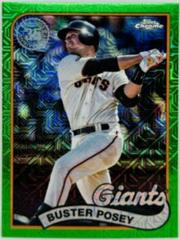 Buster Posey [Green] #T89C-11 Baseball Cards 2024 Topps 1989 Chrome Silver Pack Prices