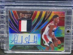 Admiral Schofield [Tie Dye Prizm] #RS-ADM Basketball Cards 2019 Panini Select Rookie Signatures Prices