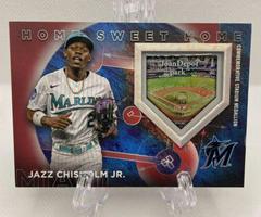 Jazz Chisholm Jr. [Red] #HSH-JC Baseball Cards 2024 Topps Home Sweet Home Prices