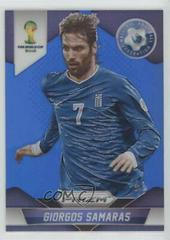 Giorgos Samaras [Blue Prizm] #103 Soccer Cards 2014 Panini Prizm World Cup Prices