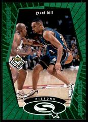 Grant Hill [Green] #SQ8 Basketball Cards 1998 UD Choice Starquest Prices