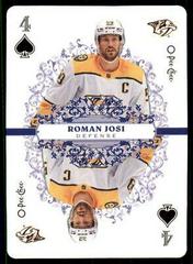 Roman Josi Hockey Cards 2022 O Pee Chee Playing Cards Prices