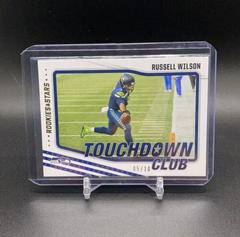 Russell Wilson [Gold] #TDC8 Football Cards 2021 Panini Rookies and Stars Touchdown Club Prices