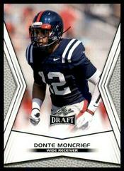 Donte Moncrief #67 Football Cards 2014 Leaf Draft Prices